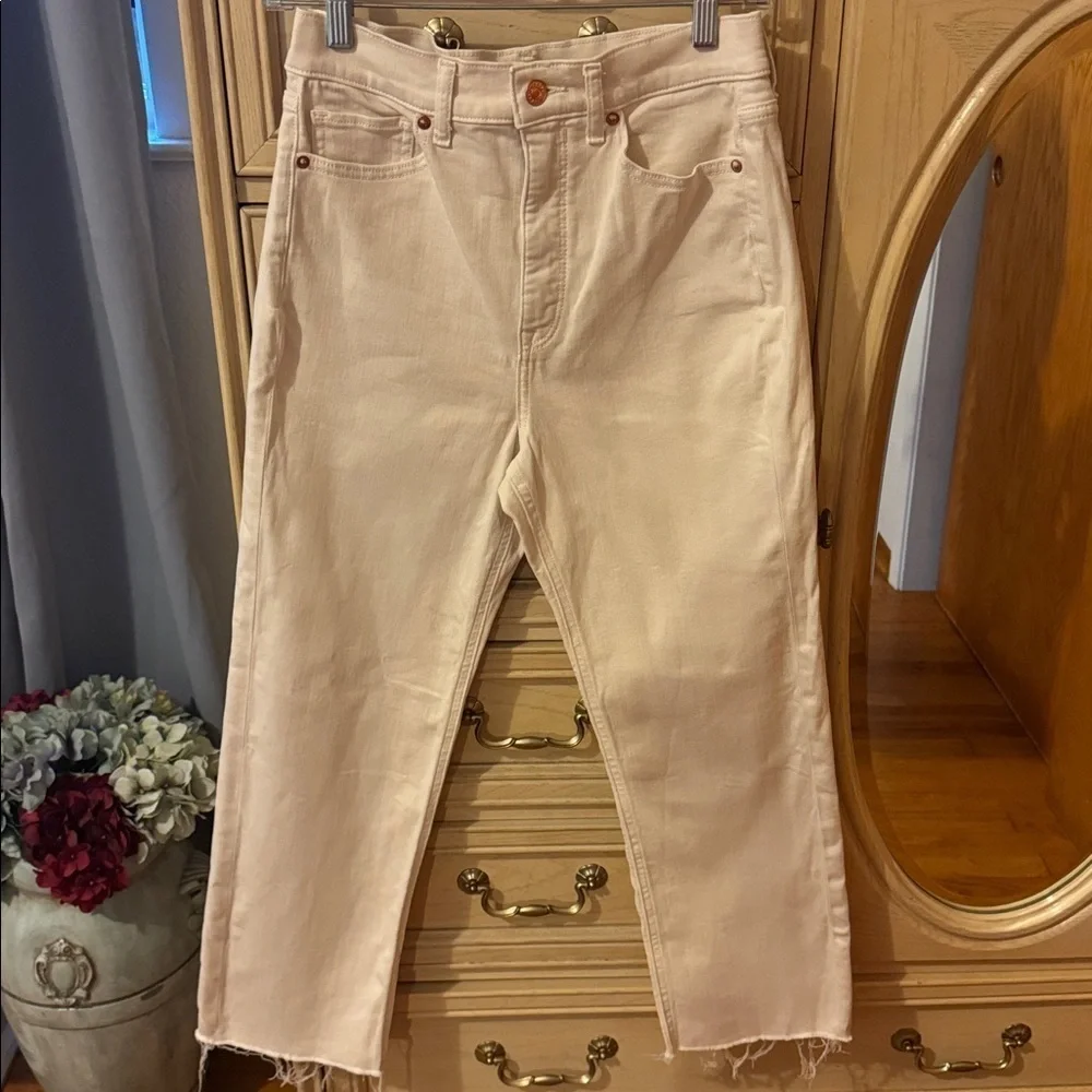 Express Straight Super High Rise Jeans
